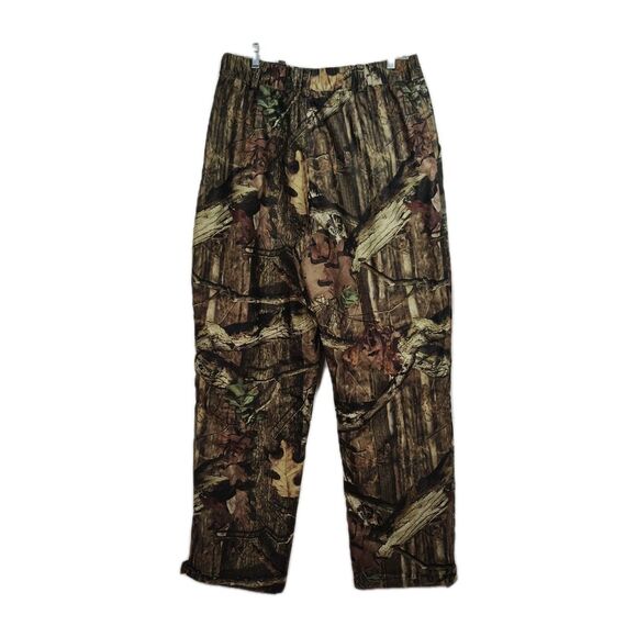 White Water Rain Blocker Hunting Pants Men's L Camo Fully Lined Elastic Waist - Picture 2 of 10